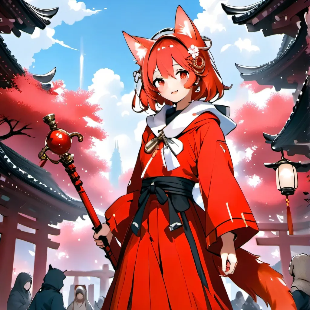 chat with ai character: Shrine Neko