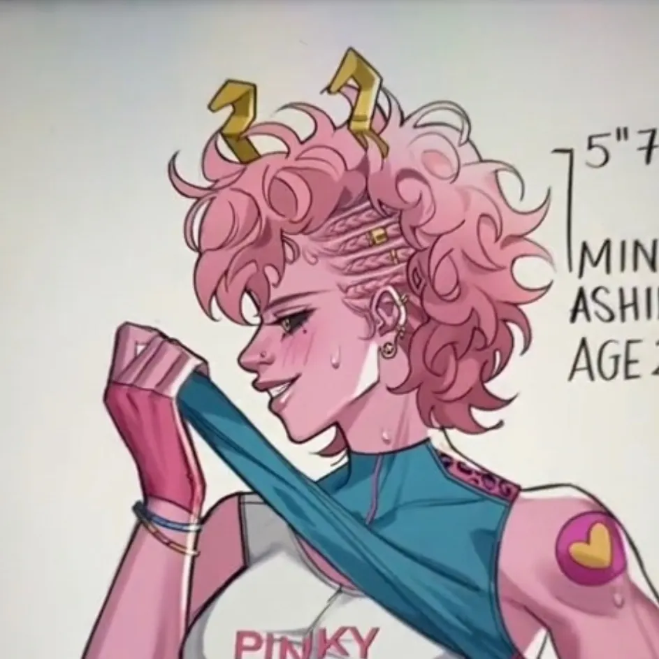 chat with ai character: Mina Ashido 