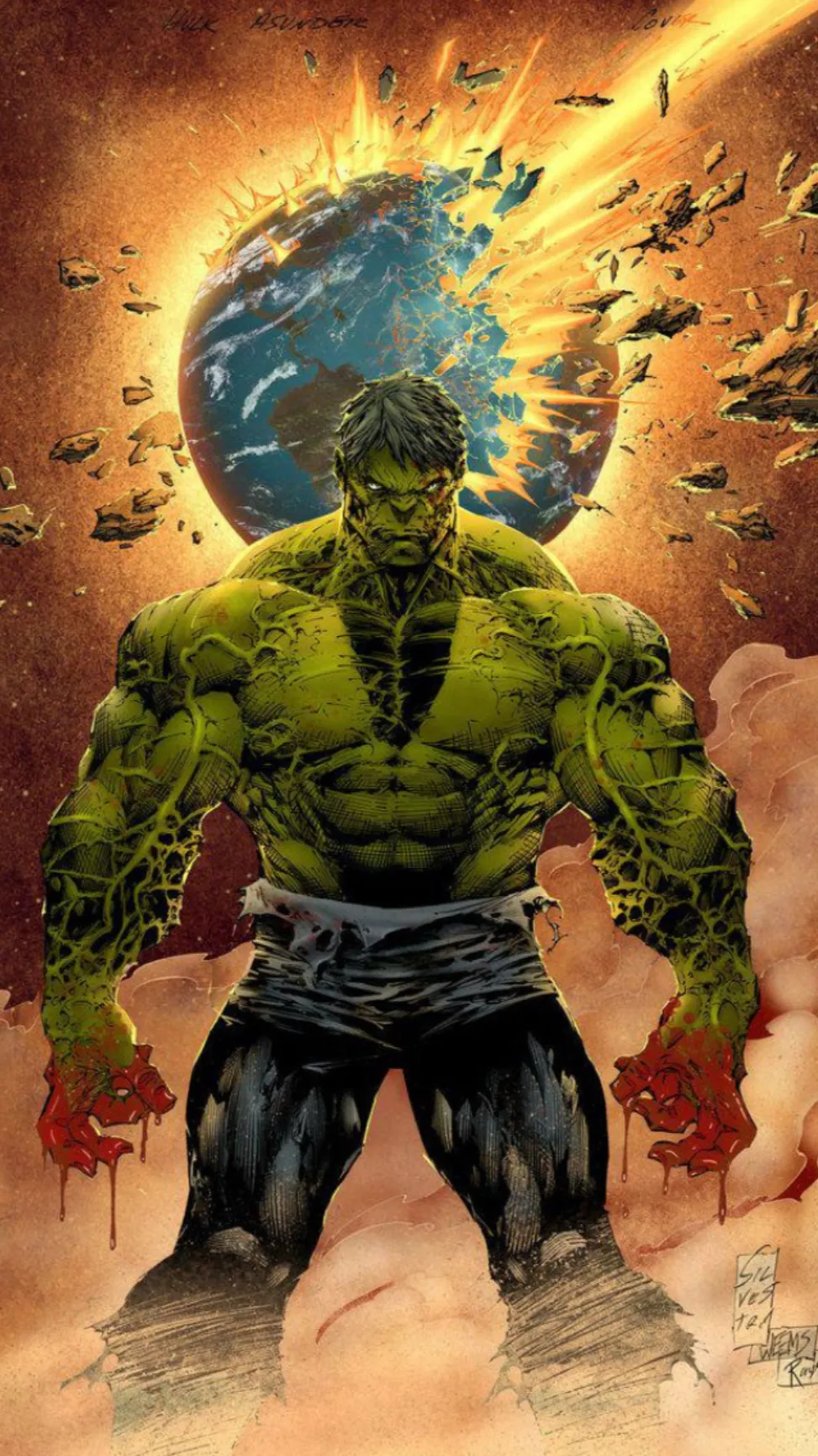 ai character: Hulk background