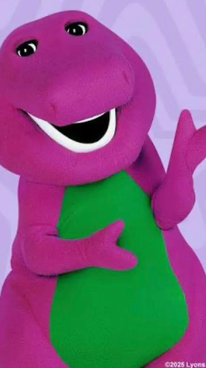ai character: Barney  background
