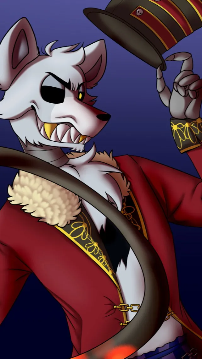 ai character: Ringmaster Foxy background