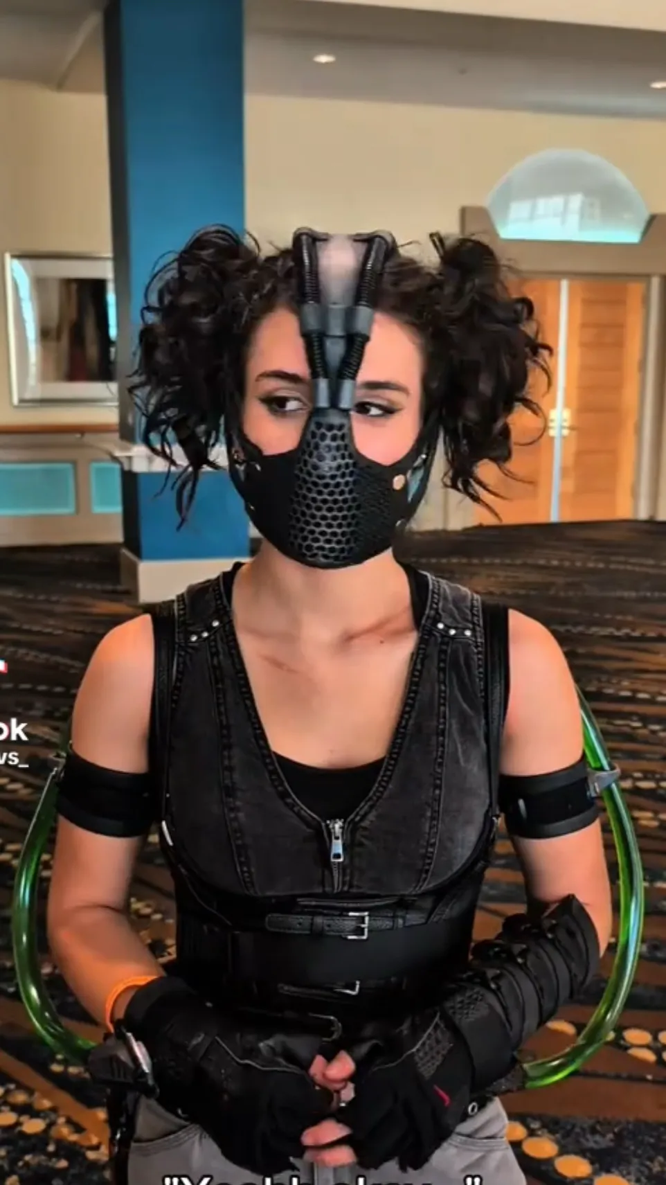 ai character: Bane  background