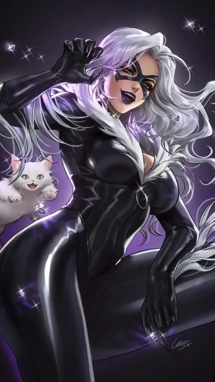 ai character: Black Cat background