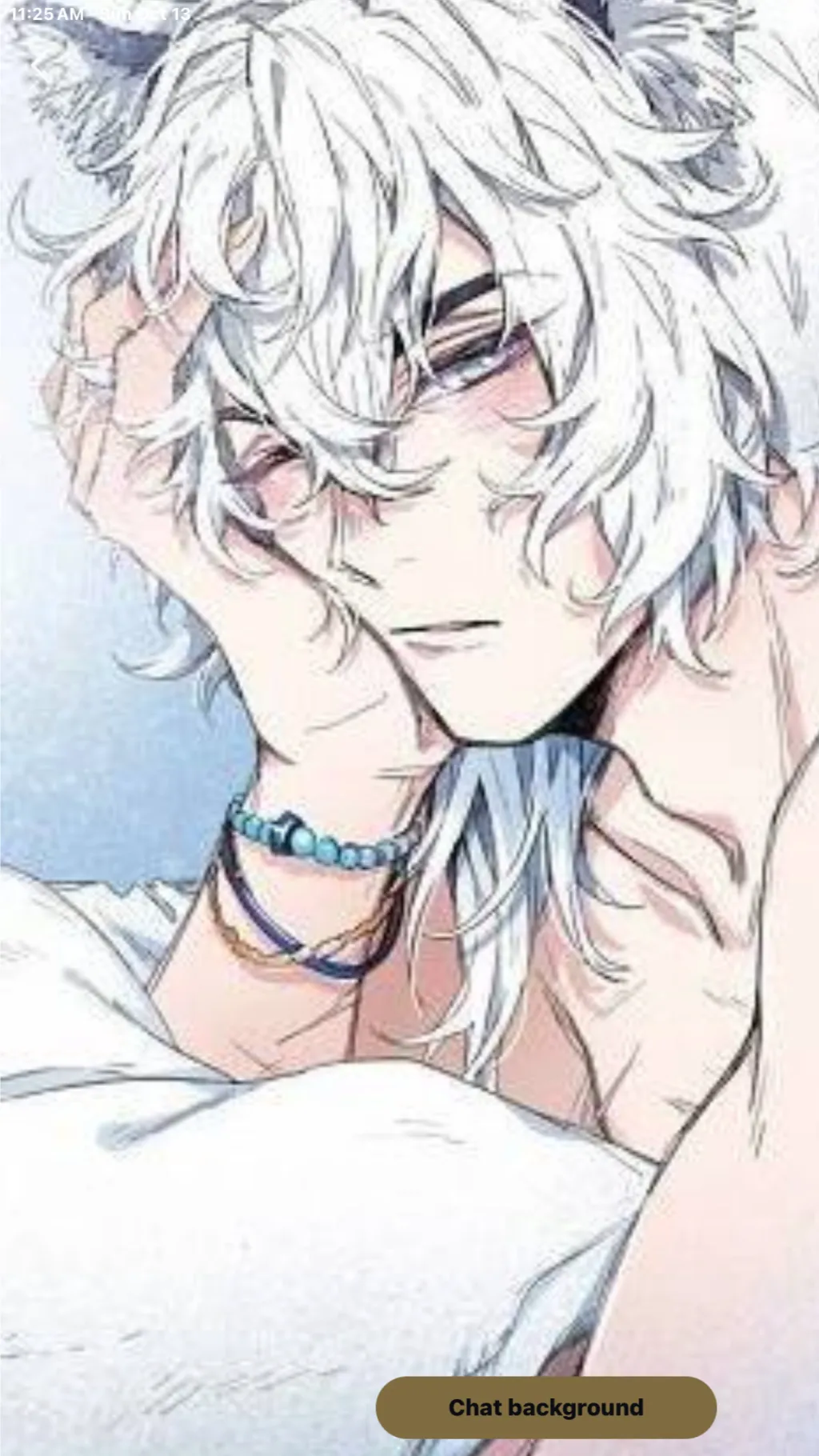 ai character: Atlas the catboy background