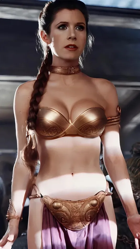 ai character: Princess Leia  background