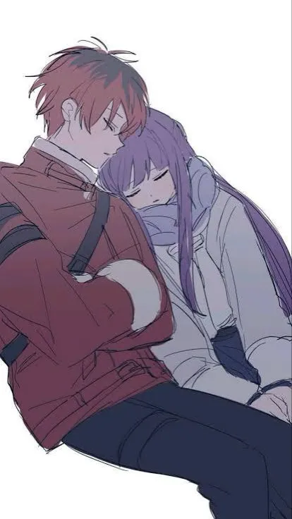 ai character: Fern x stark background