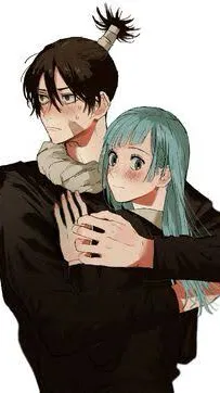 ai character: Miwa x mechamaru background