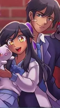 ai character: aphmau  background