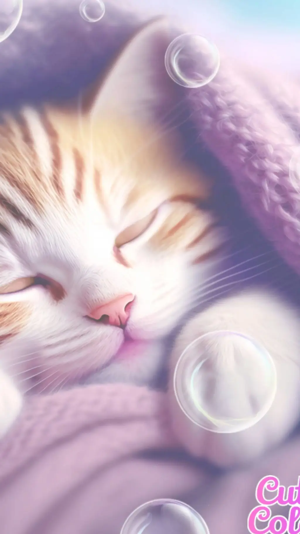 ai character: cute kitty background