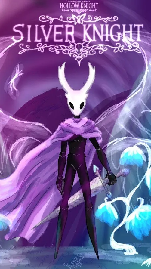 ai character: Silver Knight background
