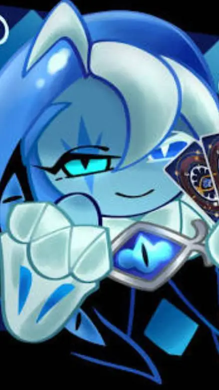 ai character: Shadow Milk Cookie background