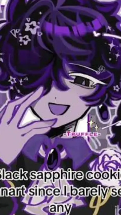 ai character: Black Sapphire background