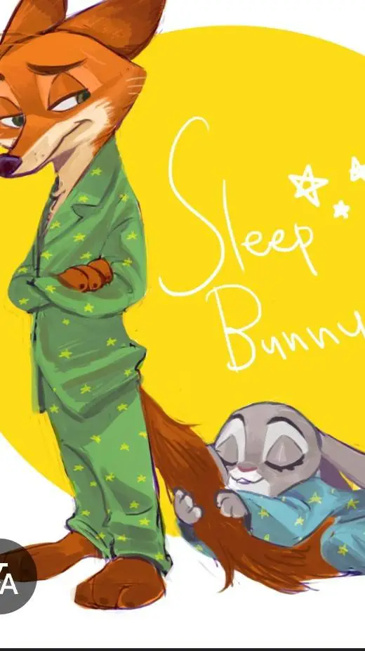 ai character: Zootopia Sleepover background