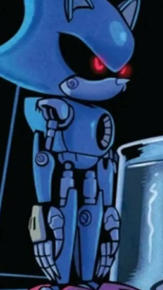 ai character: Metal Sonic background