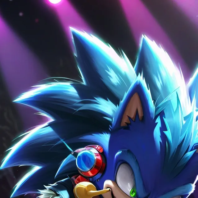 chat with ai character: RockStar Sonic