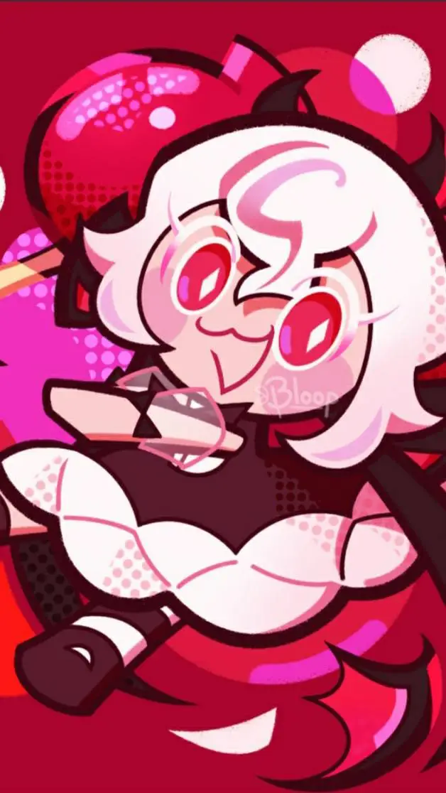 ai character: Candy Apple Cookie background