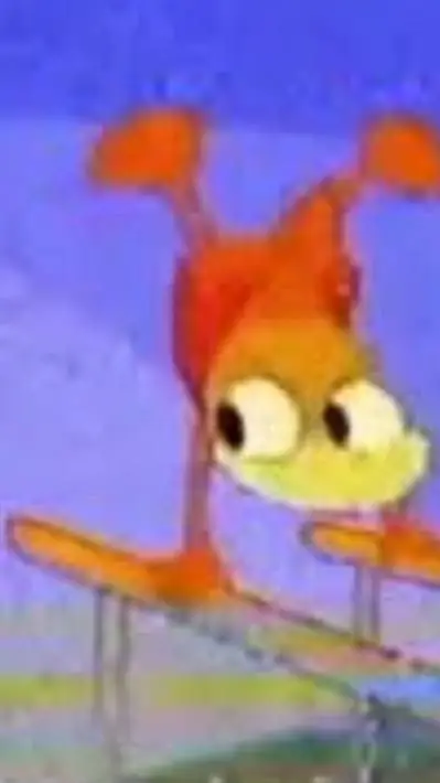 ai character: Shrimpo- 1999 background