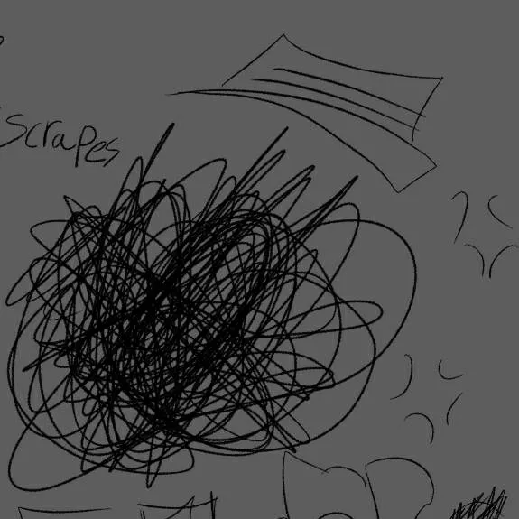 chat with ai character: Scrapes