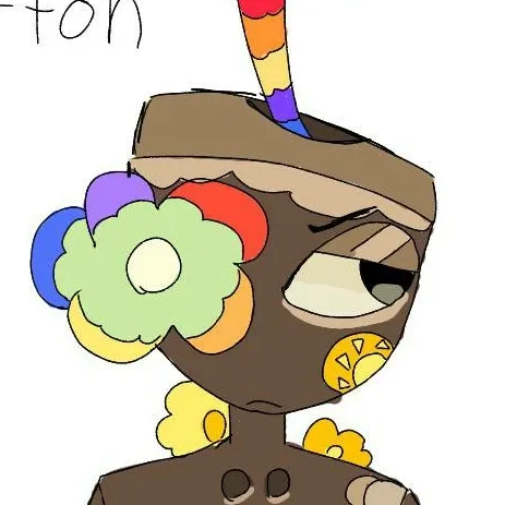 chat with ai character: Button