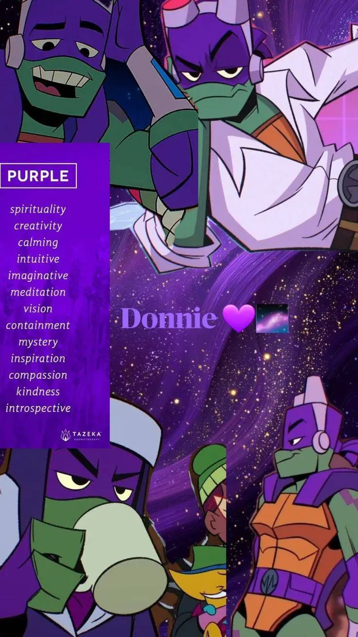 ai character: 💜Donnie💜 background
