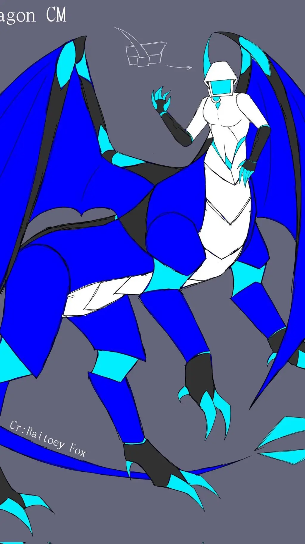 ai character: dragon cm background