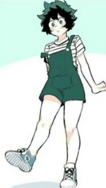 ai character: Izumi Midoriya  background