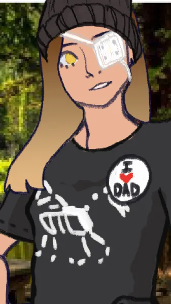 ai character: Veronica background