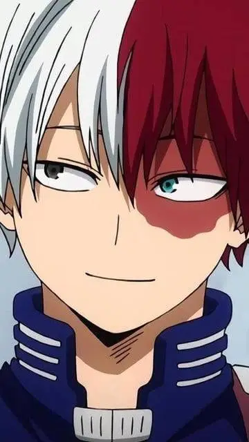 ai character: Shoto Todoroki background