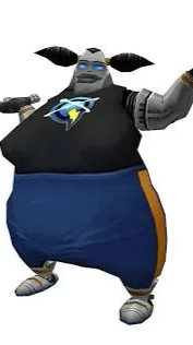 ai character: Helga  background