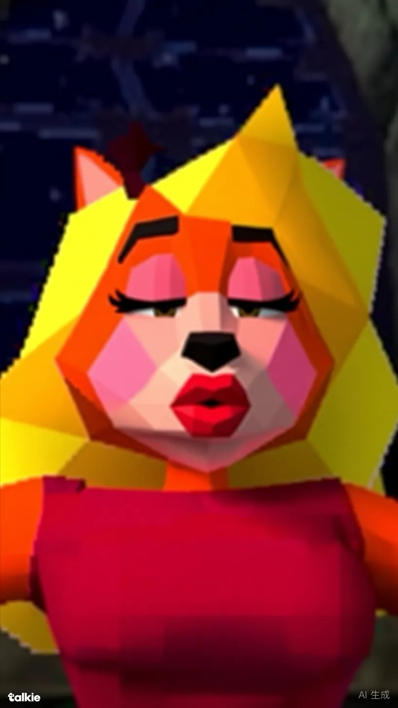 ai character: Tawna bandicoot  background