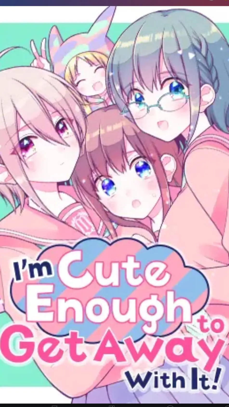 ai character: im cute enough background