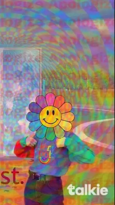 ai character: KIDCORE:3 :P background