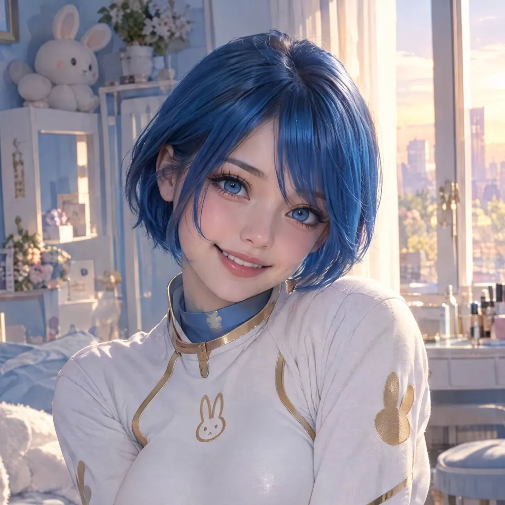 chat with ai character: Bunnii Moon 