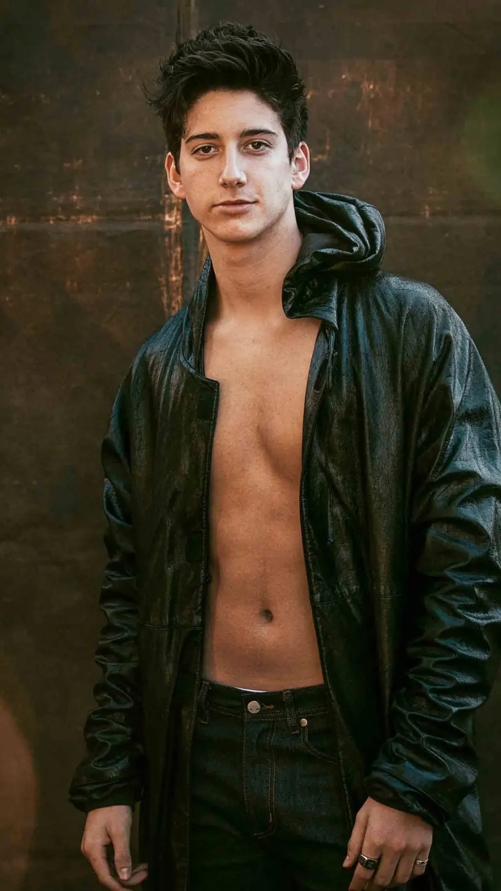 ai character: milo manheim  background