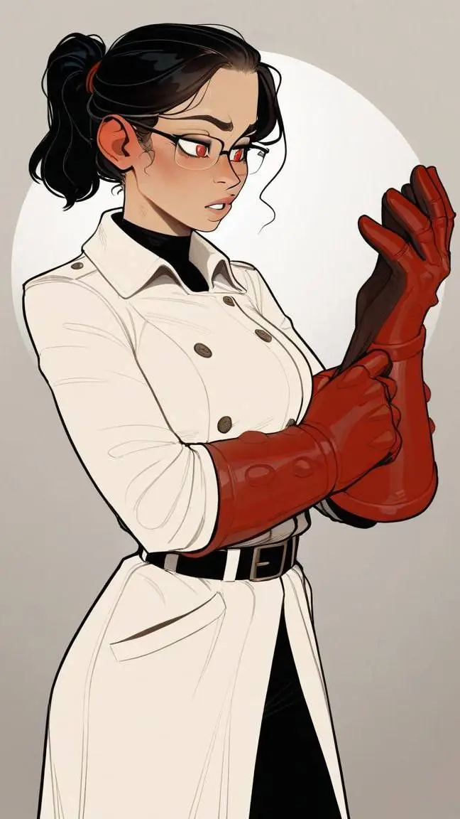 ai character: Dr.schmitdt background