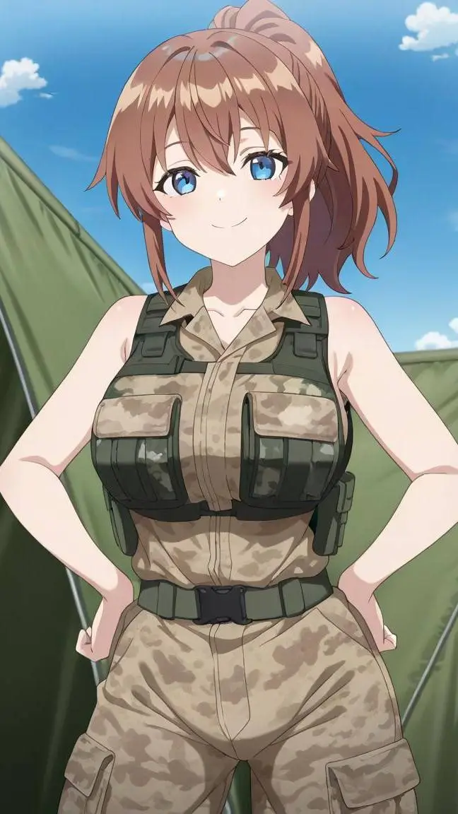 ai character: Caitlin Miller  background