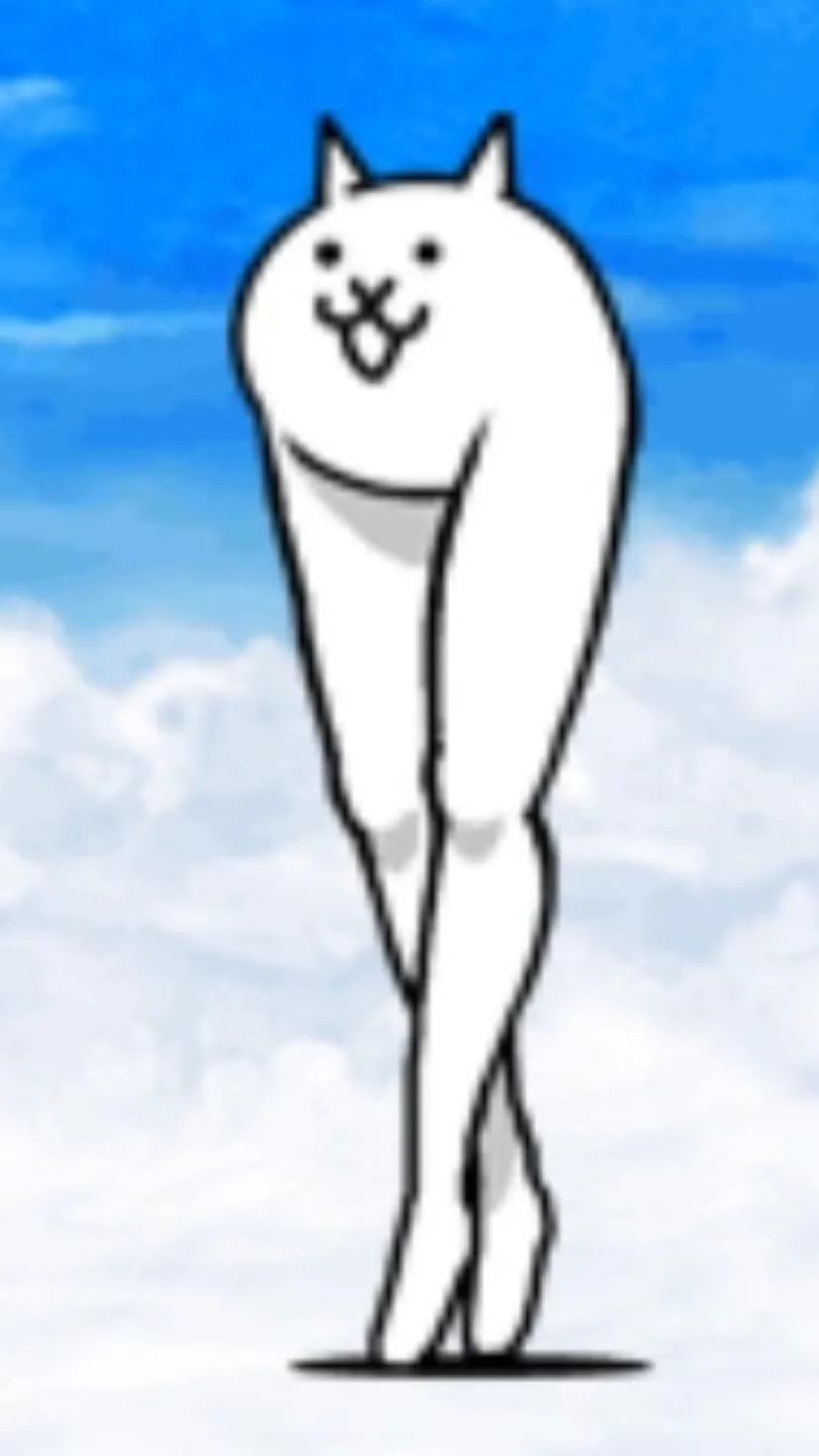 ai character: Sexi legs cat background