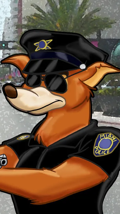 ai character: Officer Karnage background