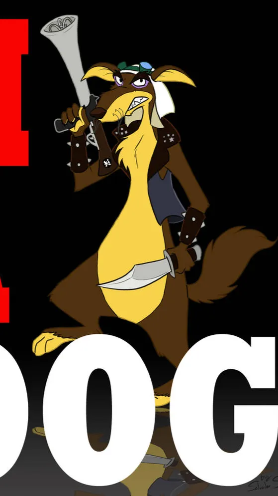 ai character: MadDog background