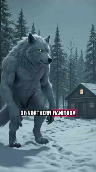 ai character: Werewolf  background