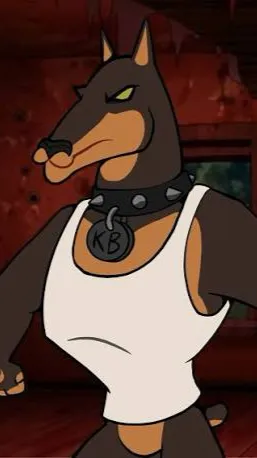 ai character: MadDog background