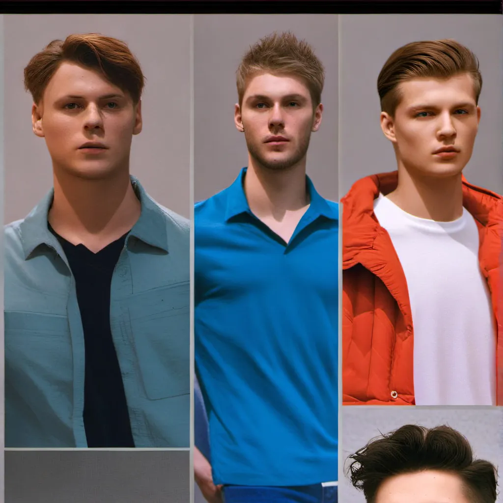 chat with ai character: 5 men