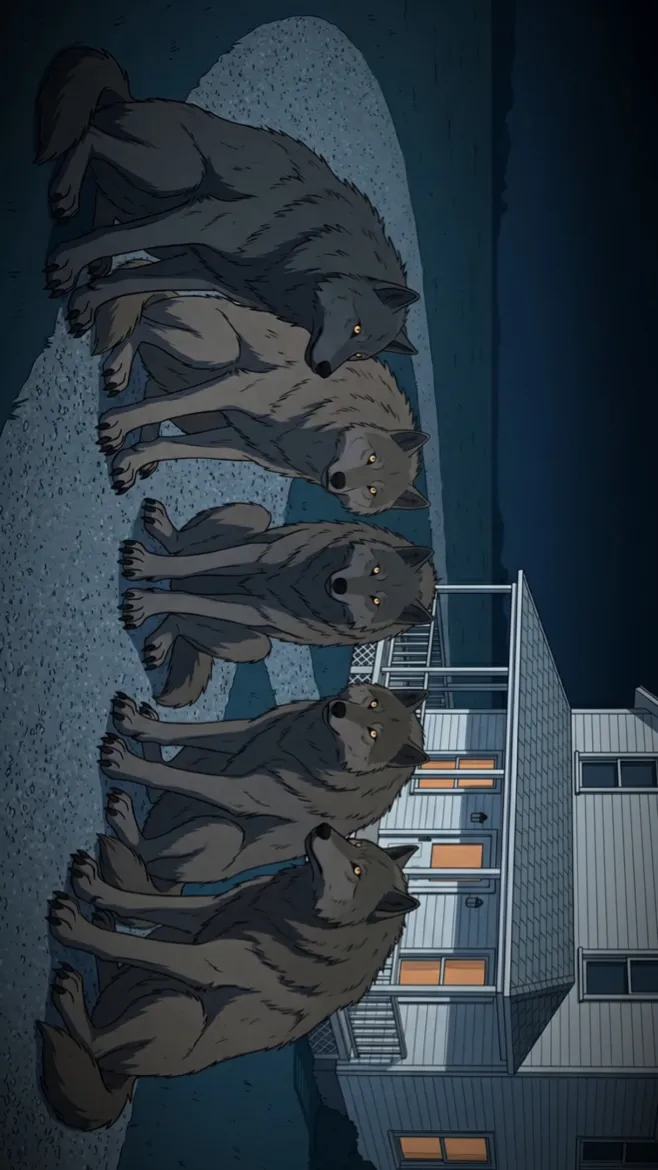 ai character: The werewolves  background