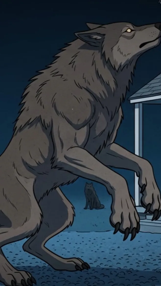 ai character: Palmyra Werewolf background