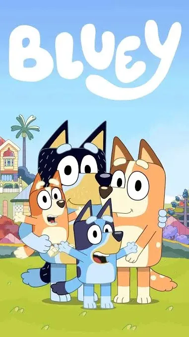 ai character: BLUEY (STRANGERS) background