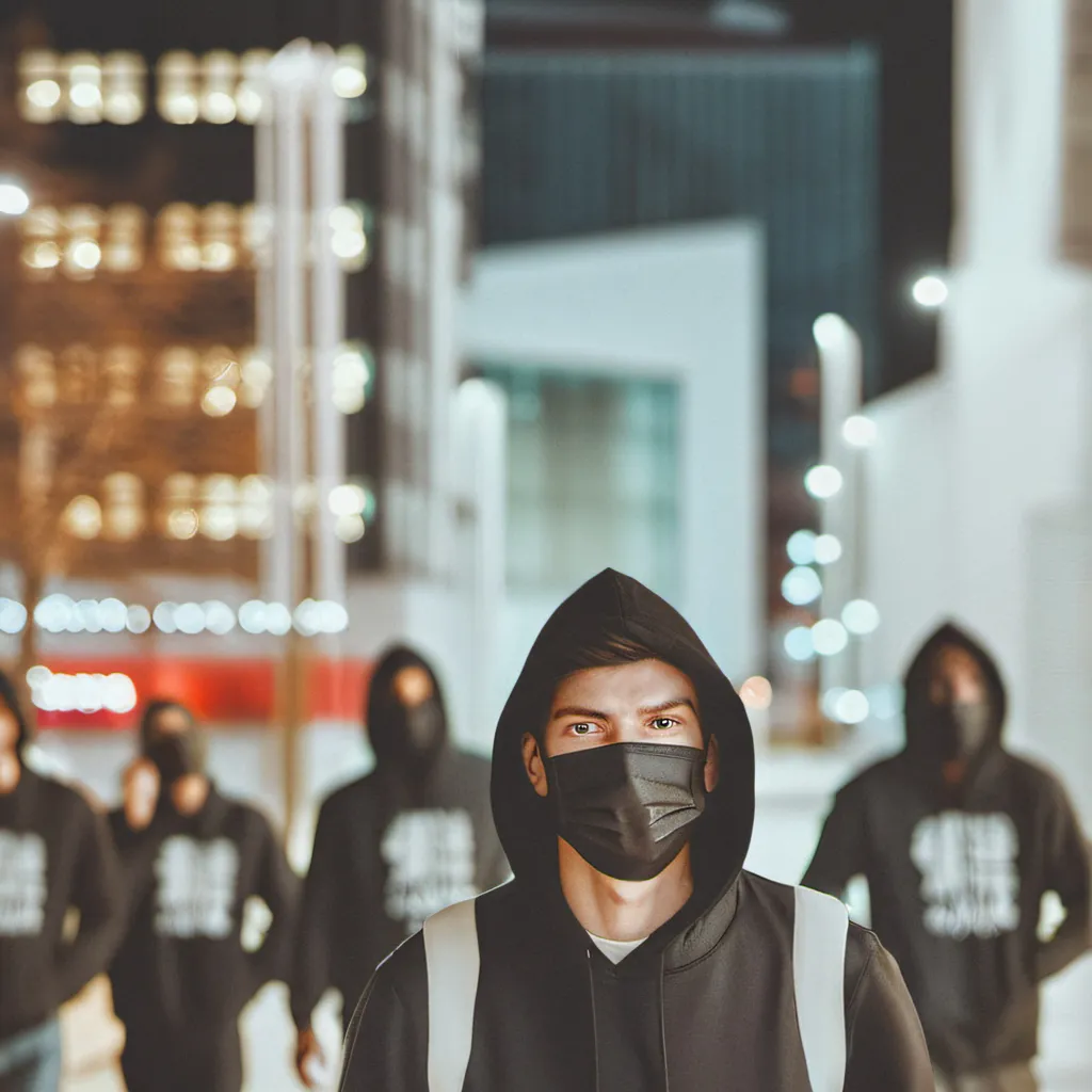 chat with ai character: The Masked Men