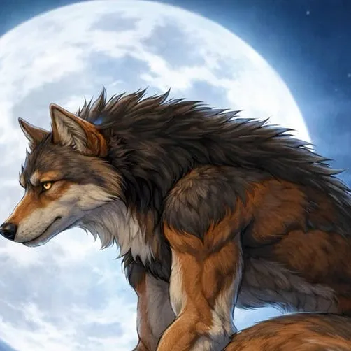chat with ai character: Yandere Werewolf