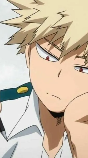 ai character: Katsuki Bakugo background