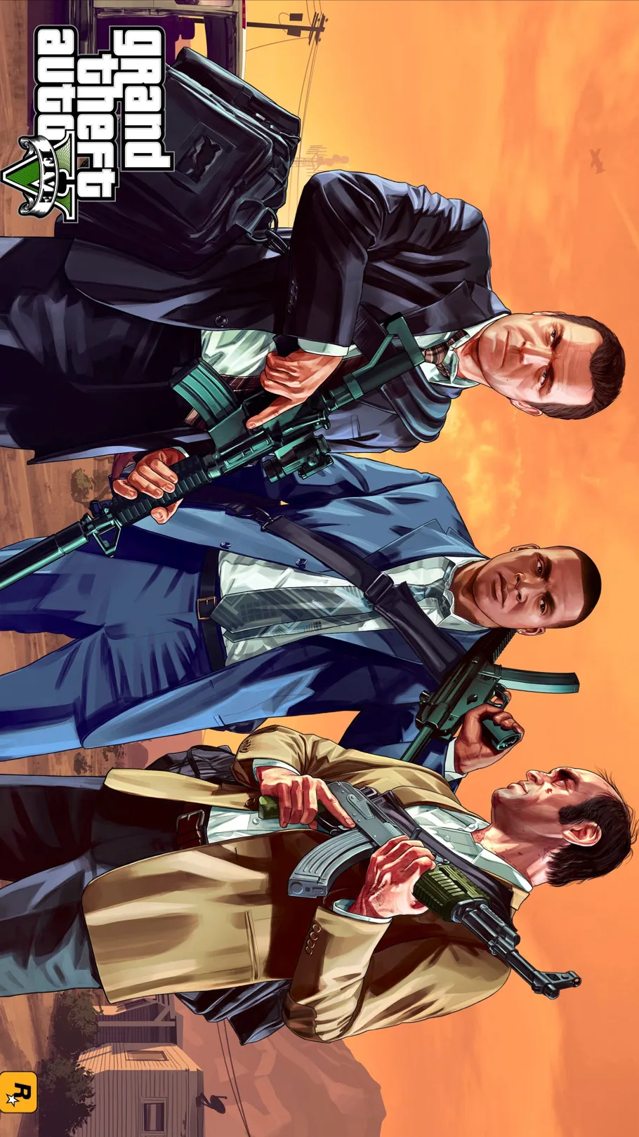ai character: GTA 5 background