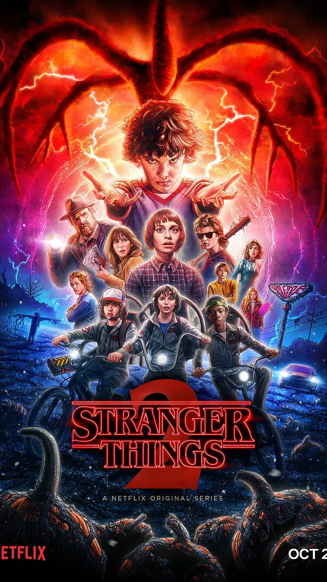 ai character: Stranger Things S2 background